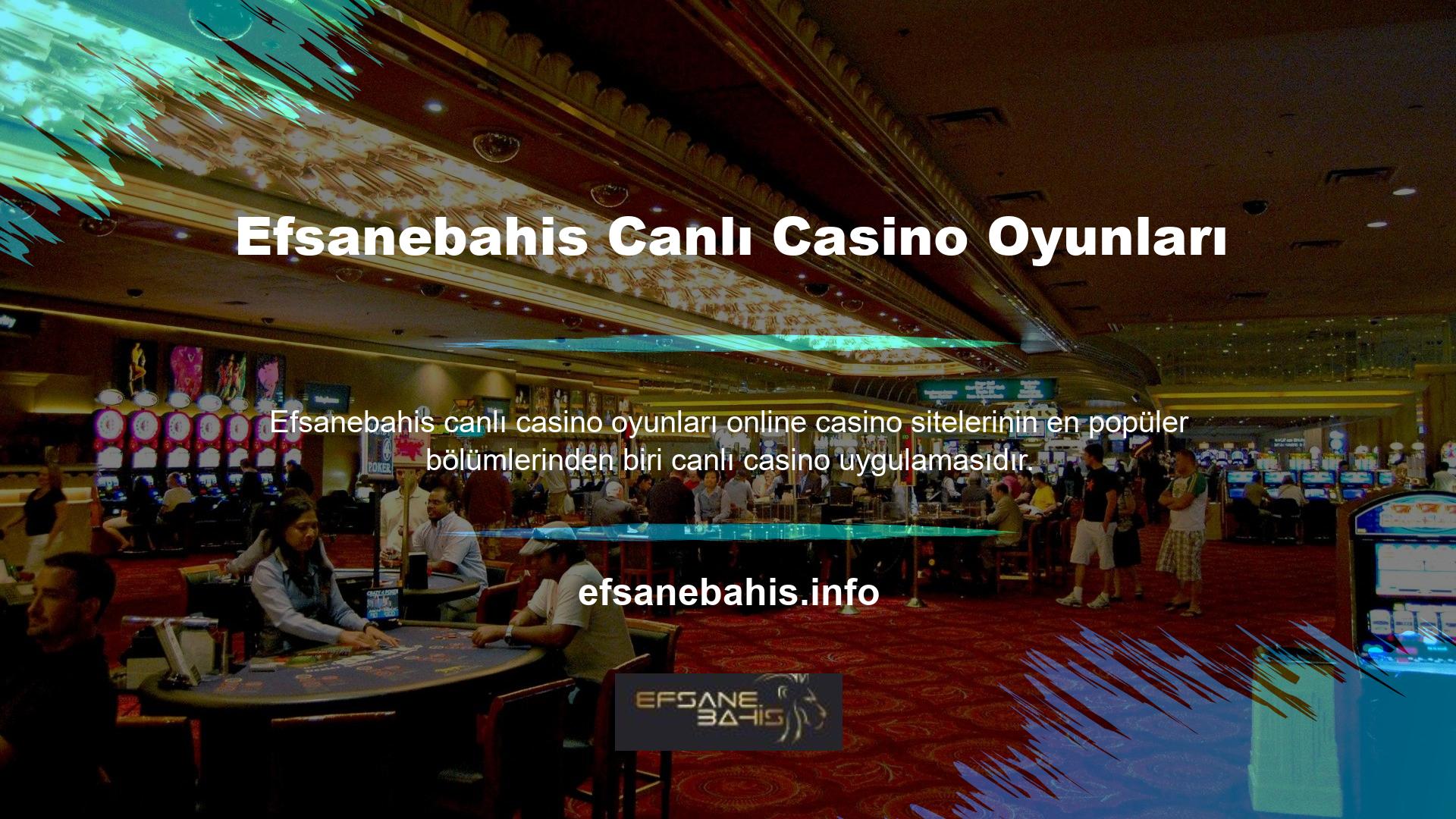 Canlı casino uygulamaları, gerçek rakipler ve krupiyerlerin yanında bahis seçenekleri sunar